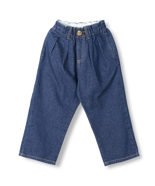 BRANSHES(ブランシェス)の「テーパードデニムパンツ(デニムパンツ・キッズ・ブルー/ネイビーブルー・80cm~150cm)」の2枚目の写真