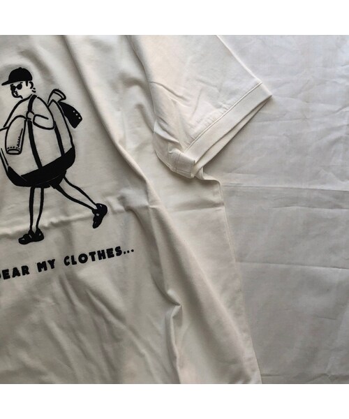 cache cache(カシュ カシュ)の「ARCH&LINE OG LAUNRY MAN TEE(hwite)kids(Tシャツ/カットソー・キッズ・その他)」の2枚目の写真