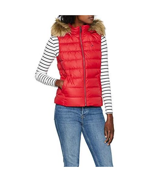 TOMMY HILFIGER（トミーヒルフィガー）の「Tommy Jeans Women's Vest Down Fill with Faux