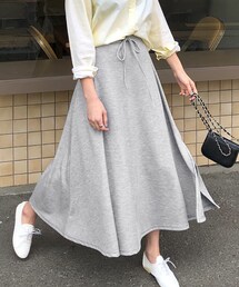 DHOLIC | ドローストリングスリットAラインスカート(スカート)