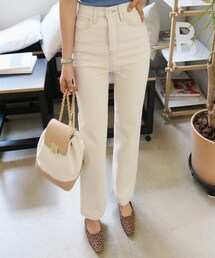 DHOLIC | ステッチストレートコットンパンツ(その他パンツ)