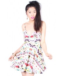 MINK PINK | Spring Wave Dress(ワンピース/ドレス)