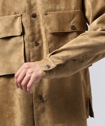 EDIFICE（エディフィス）の「LA BOUCLE フェイクスエードシャツ