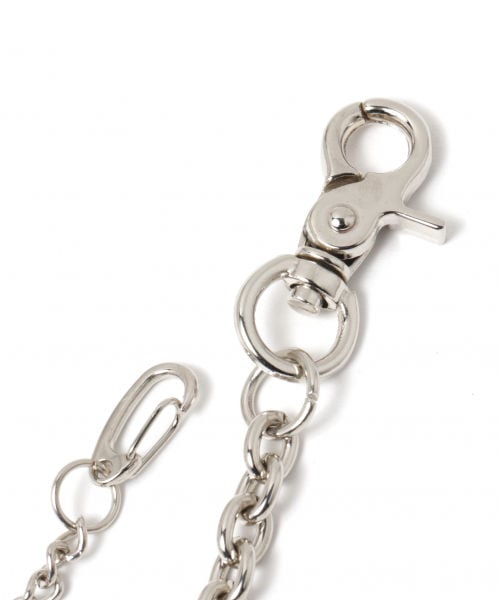 RAGEBLUE（レイジブルー）の「ウォレットチェーンSS（アクセサリー・シルバー(ボールチェーン)/シルバー(あずきチェーン)/シルバー(コンビ連)）」の4枚目の写真