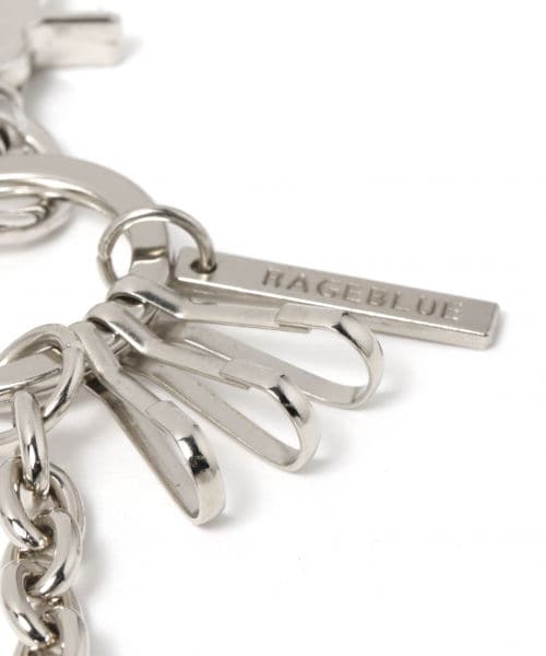 RAGEBLUE（レイジブルー）の「ウォレットチェーンSS（アクセサリー・シルバー(ボールチェーン)/シルバー(あずきチェーン)/シルバー(コンビ連)）」の7枚目の写真