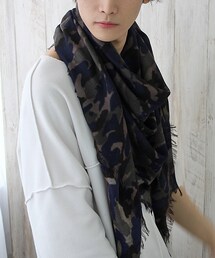 LALA | UVカット加工迷彩カモフラ柄ストール(ストール/ショール)