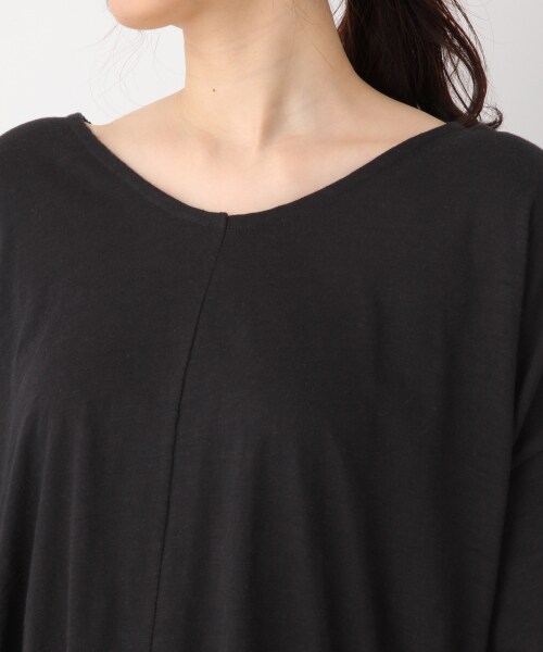 GLOBAL WORK（グローバルワーク）の「Aラインロングワンピース【UVケア】（ワンピース/ドレス・ブラック/ベージュ/オリーブ）」の11枚目の写真