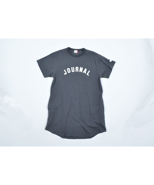 cache cache(カシュ カシュ)の「FOV JOURNAL Tワンピース(チャコールグレー)(ワンピース・キッズ・その他)」の1枚目の写真