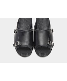 【美品】CANNABIS別注 bench BENSAN-D ダブルモンク BENCH（BENSAN） サンダル (CANNABIS別注) BENCH BENSAN-D
