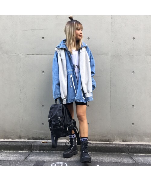 no brand(ノーブランド)の「デニムマウJK(おまけ付き)«Thursday✌🏼»#93320(デニムジャケット・レディース・その他)」の11枚目の写真