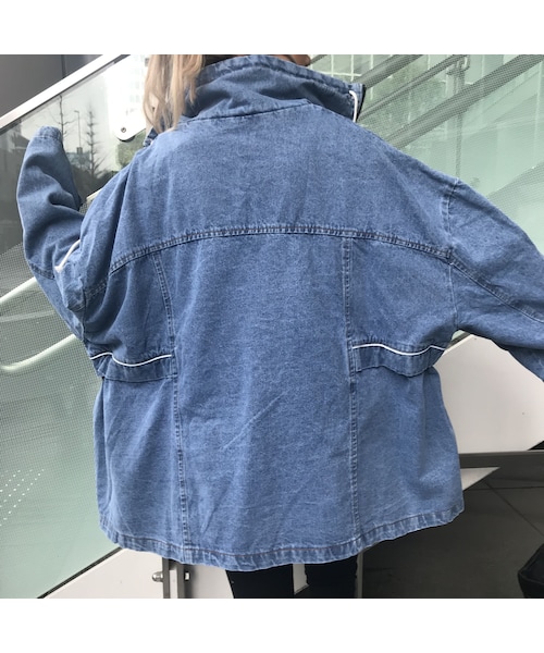 no brand(ノーブランド)の「デニムマウJK(おまけ付き)«Thursday✌🏼»#93320(デニムジャケット・レディース・その他)」の10枚目の写真