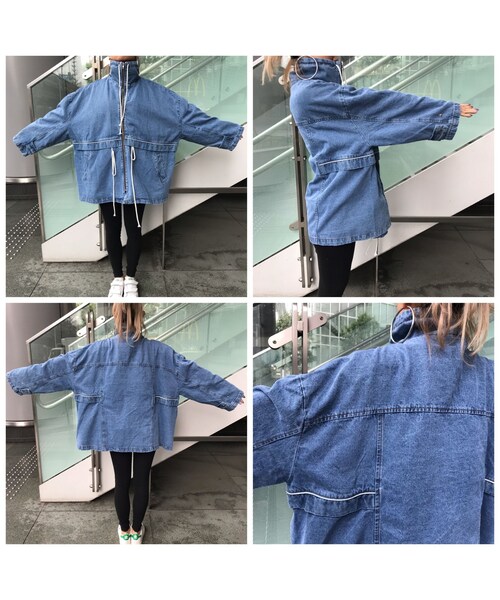 no brand(ノーブランド)の「デニムマウJK(おまけ付き)«Thursday✌🏼»#93320(デニムジャケット・レディース・その他)」の12枚目の写真