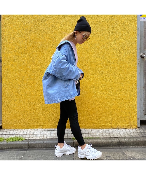 no brand(ノーブランド)の「デニムマウJK(おまけ付き)«Thursday✌🏼»#93320(デニムジャケット・レディース・その他)」の4枚目の写真