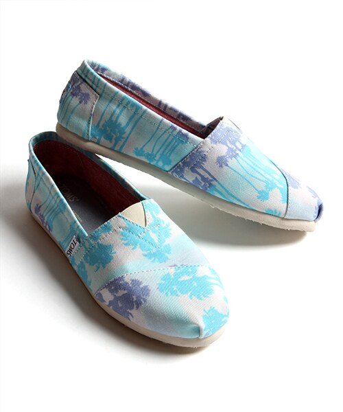 TOMS（トムス）の「PALM TREES（シューズ・メンズ・グレー/オレンジ/ブルー・6/6H/7/7H）」の5枚目の写真