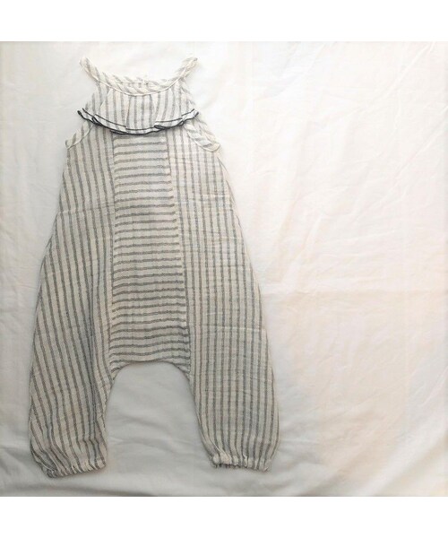 cache cache(カシュ カシュ)の「1+in the family MONTY OVERALL(BLACK)(ワンピース・キッズ・その他)」の1枚目の写真