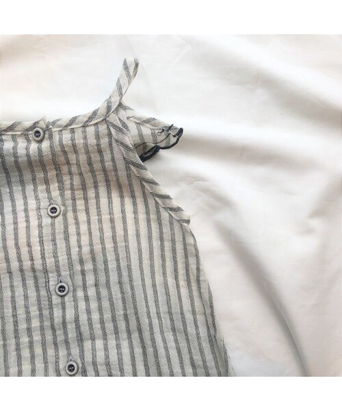 cache cache(カシュ カシュ)の「1+in the family MONTY OVERALL(BLACK)(ワンピース・キッズ・その他)」の2枚目の写真