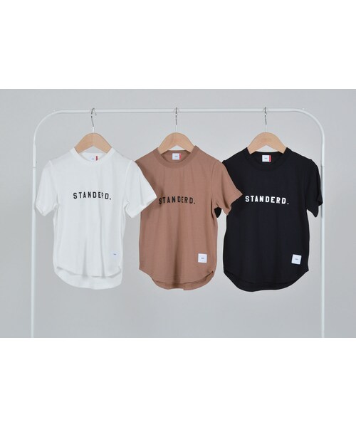 cache cache（カシュ カシュ）の「FOV   STANDARD   Tシャツ (ホワイト）（Tシャツ/カットソー・キッズ・その他）」の2枚目の写真