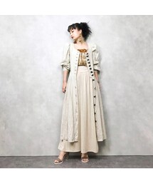 no brand | COYNTRY linen dress(ワンピース)