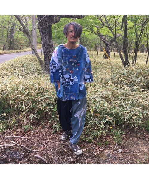 STOF（ストフ）の「stof　サテライツリラックスパンツ（その他パンツ・メンズ・その他）」の9枚目の写真