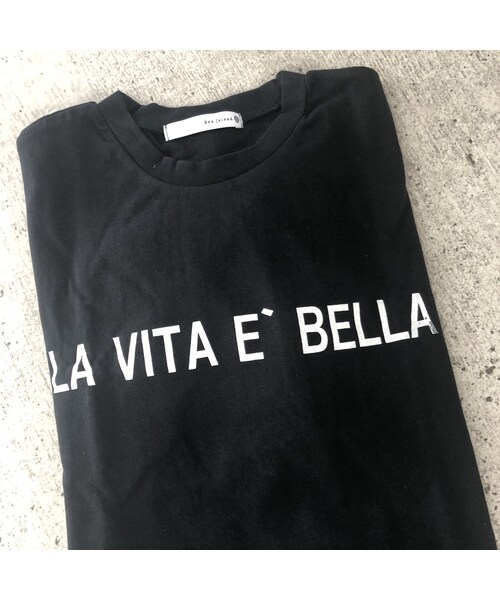 copine（コピン）の「再入荷！ビッグシルエット！ロゴロングtシャツ 【クリックポスト対象商品】（Tシャツ/カットソー・レディース・その他）」の14枚目の写真