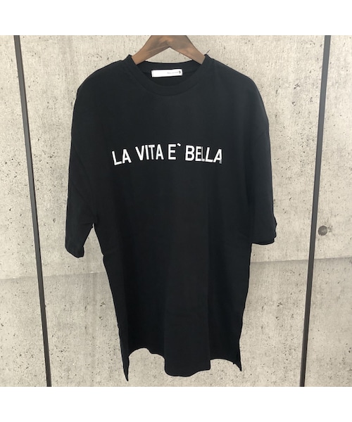 copine（コピン）の「再入荷！ビッグシルエット！ロゴロングtシャツ 【クリックポスト対象商品】（Tシャツ/カットソー・レディース・その他）」の12枚目の写真