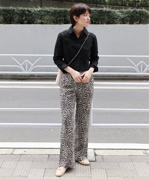EDIT. FOR LULU（エディットフォールル）の「《予約》レオパードパンツ