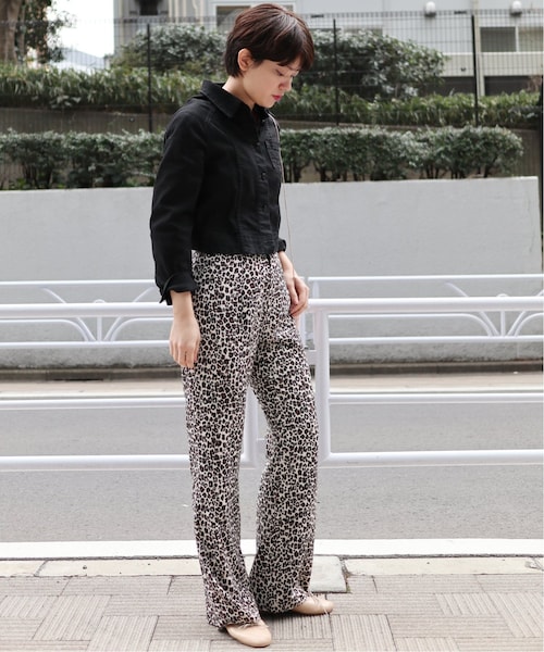 EDIT. FOR LULU（エディットフォールル）の「《予約》レオパードパンツ