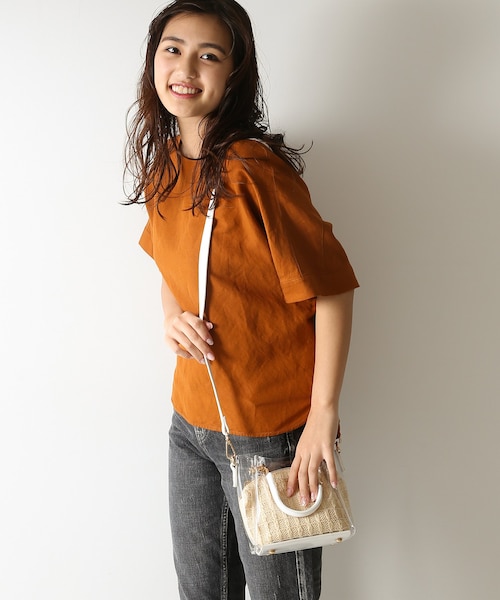 Spick & Span（スピックアンドスパン）の「レーヨンリネンTブラウス