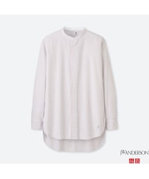 UNIQLO | エクストラファインコットンブロードスタンドカラーシャツ(長袖)(シャツ/ブラウス)