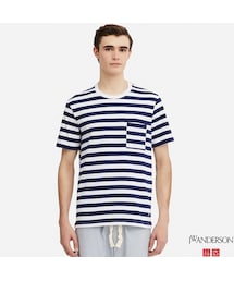 KOLOR カラー ボーダー Tシャツ アシンメトリー　新品同様 UNIQLO（ユニクロ）の「アシンメトリーボーダーT（半袖）（T