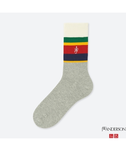 UNIQLO（ユニクロ）の「ソックス（ソックス/靴下・メンズ・YELLOW 44/GRAY 03・27-29/25-27）」の2枚目の写真