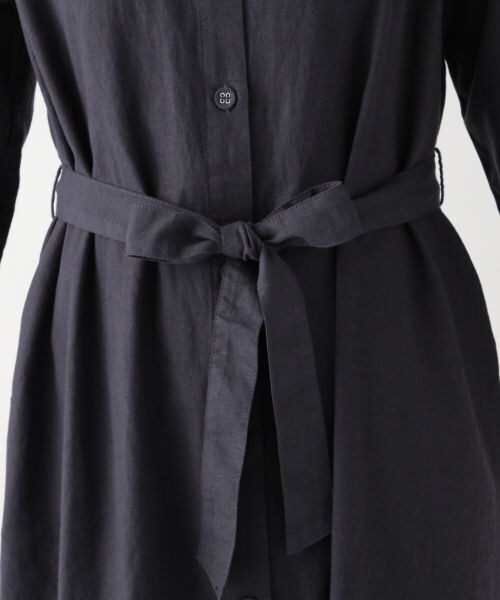 studio CLIP（スタディオクリップ）の「リネンレーヨンコットン3WAYロングワンピース（ワンピース/ドレス・ライトグレー/スモーク/アイボリー/ベージュ/イエロー(WEB限定)）」の11枚目の写真