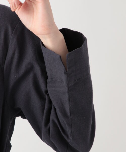 studio CLIP（スタディオクリップ）の「リネンレーヨンコットン3WAYロングワンピース（ワンピース/ドレス・ライトグレー/スモーク/アイボリー/ベージュ/イエロー(WEB限定)）」の9枚目の写真