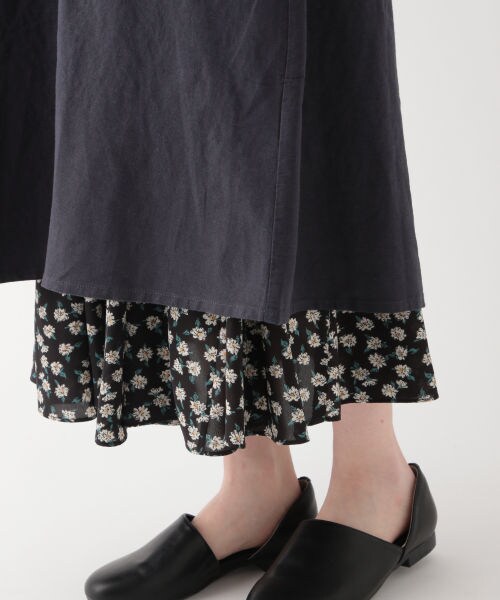 studio CLIP（スタディオクリップ）の「リネンレーヨンコットン3WAYロングワンピース（ワンピース/ドレス・ライトグレー/スモーク/アイボリー/ベージュ/イエロー(WEB限定)）」の13枚目の写真