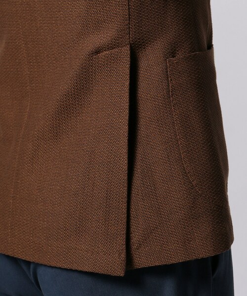 EDIFICE（エディフィス）の「TAGLIATORE / タリアトーレ バスケットイージージャケット（ジャケット/アウター・ブラウン B/42/44/46/48/50）」の18枚目の写真