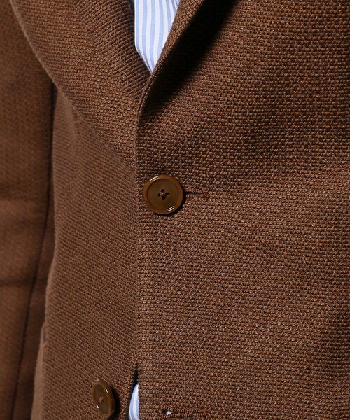 EDIFICE（エディフィス）の「TAGLIATORE / タリアトーレ バスケットイージージャケット（ジャケット/アウター・ブラウン B/42/44/46/48/50）」の16枚目の写真