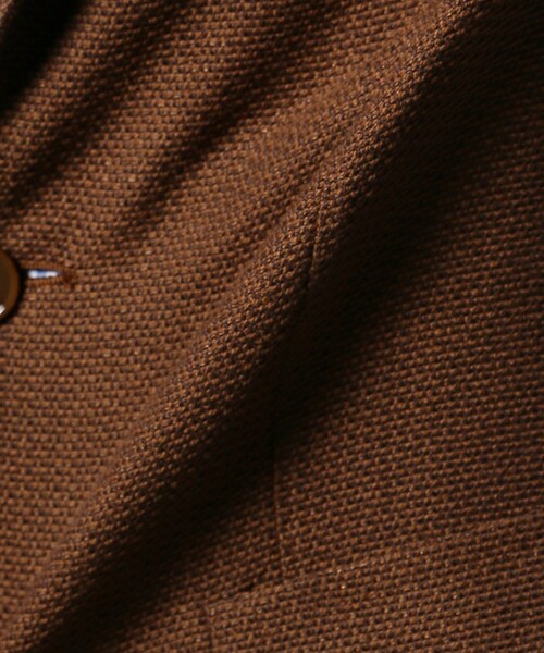 EDIFICE（エディフィス）の「TAGLIATORE / タリアトーレ バスケットイージージャケット（ジャケット/アウター・ブラウン B/42/44/46/48/50）」の22枚目の写真