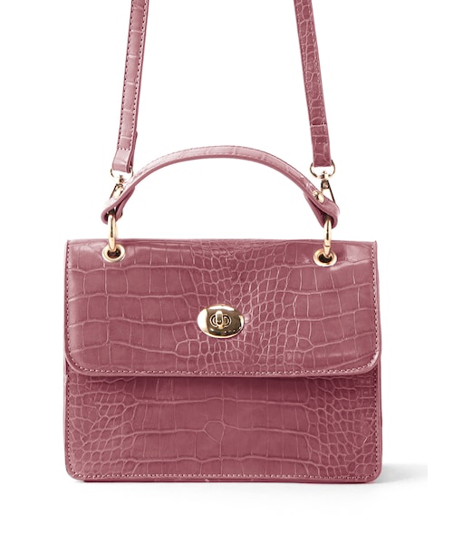 GRL（グレイル）の「2wayスクエアショルダーバッグ（ショルダーバッグ・レディース・ネイビー/グリーン/ラベンダー/ブラック/ホワイト/ピンク/ベージュ/モカ/ブラウン/アイボリー/パープル・F）」の10枚目の写真