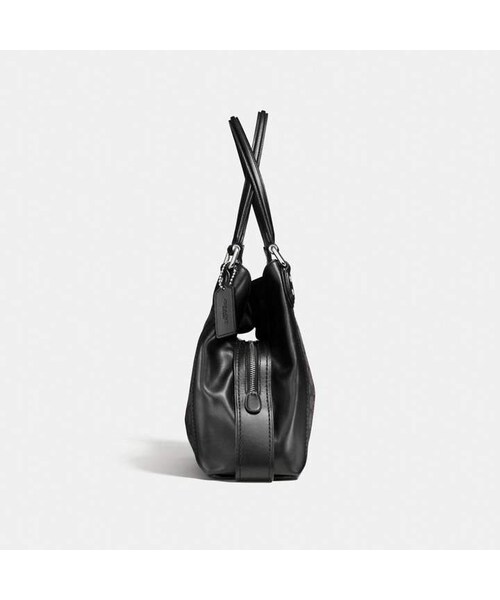 COACH（コーチ）の「Coach Edie Shoulder Bag 31 In Signature Jacquard（ショルダーバッグ・レディース・khaki/brown/light gold/black smoke/black/silver）」の4枚目の写真