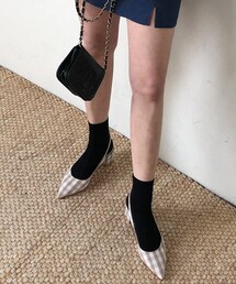 DHOLIC | ギンガムチェックスリングバックシューズ(その他シューズ)