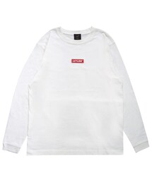 Leyline | plate logo l/s tee｜Offwhite(Tシャツ/カットソー)