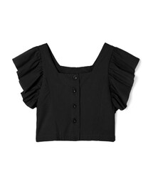 GRL | フリルスリーブフロントボタンブラウス(シャツ/ブラウス)