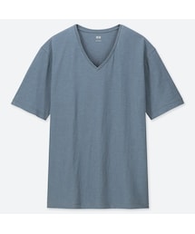 UNIQLO | スラブＶネックT（半袖）(Tシャツ/カットソー)