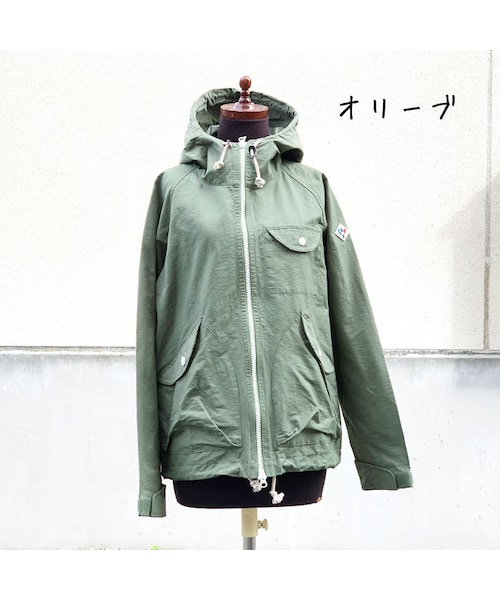 【未使用】アルボーマレー　マリンパーカー　マウンテンパーカー　レディースM〜L ARVOR MAREE(アルボーマレー) / MARINE PARKA