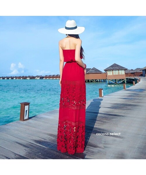 no brand（ノーブランド）の「CO149: 常夏の赤！リゾート