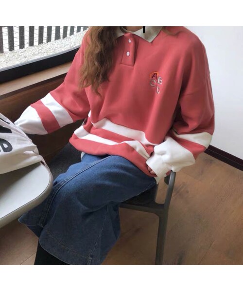 no brand（ノーブランド）の「CO094: ”ABCD"トレーナー（その他トップス・レディース・その他）」の10枚目の写真
