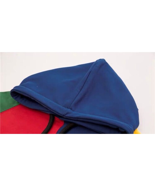 no brand（ノーブランド）の「CO023: スポーティーフード付きざっくりパーカー（ワンピース・レディース・その他）」の7枚目の写真