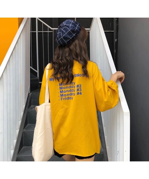 no brand(ノーブランド)の「CO002: バルーン袖らふトップス(Tシャツ/カットソー・レディース・その他)」の5枚目の写真