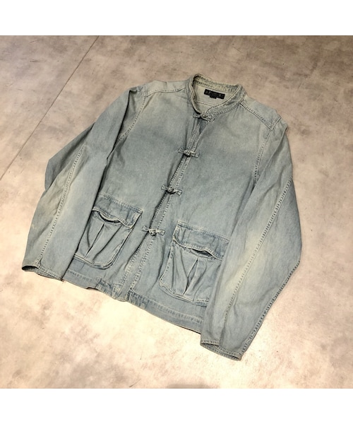 bal（バル）の「BAL - Light Blue デニムカンフージャケット（シャツ 