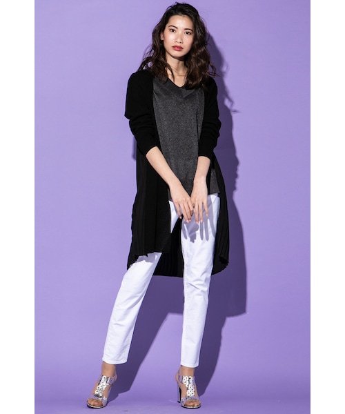 VICKY（ビッキー）の「バックシフォンプリーツロング